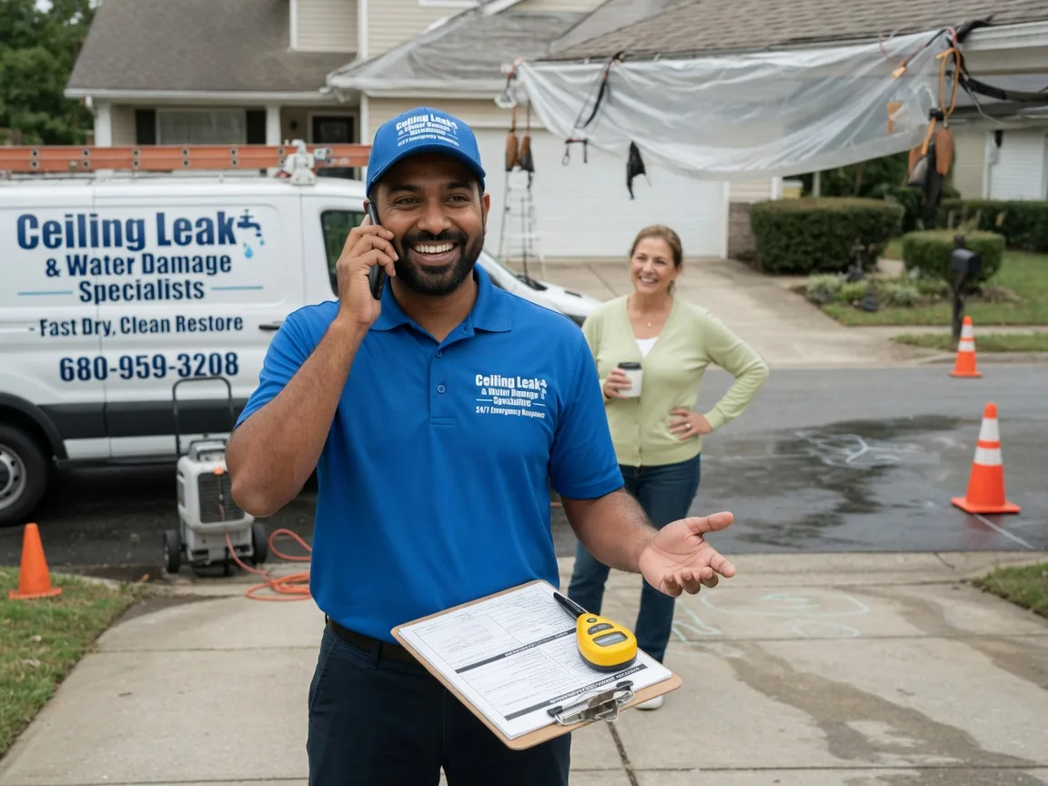 Ceiling Leak Cleanup Woolrich, PA FAQs
